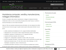 Tablet Screenshot of bertisimone.com